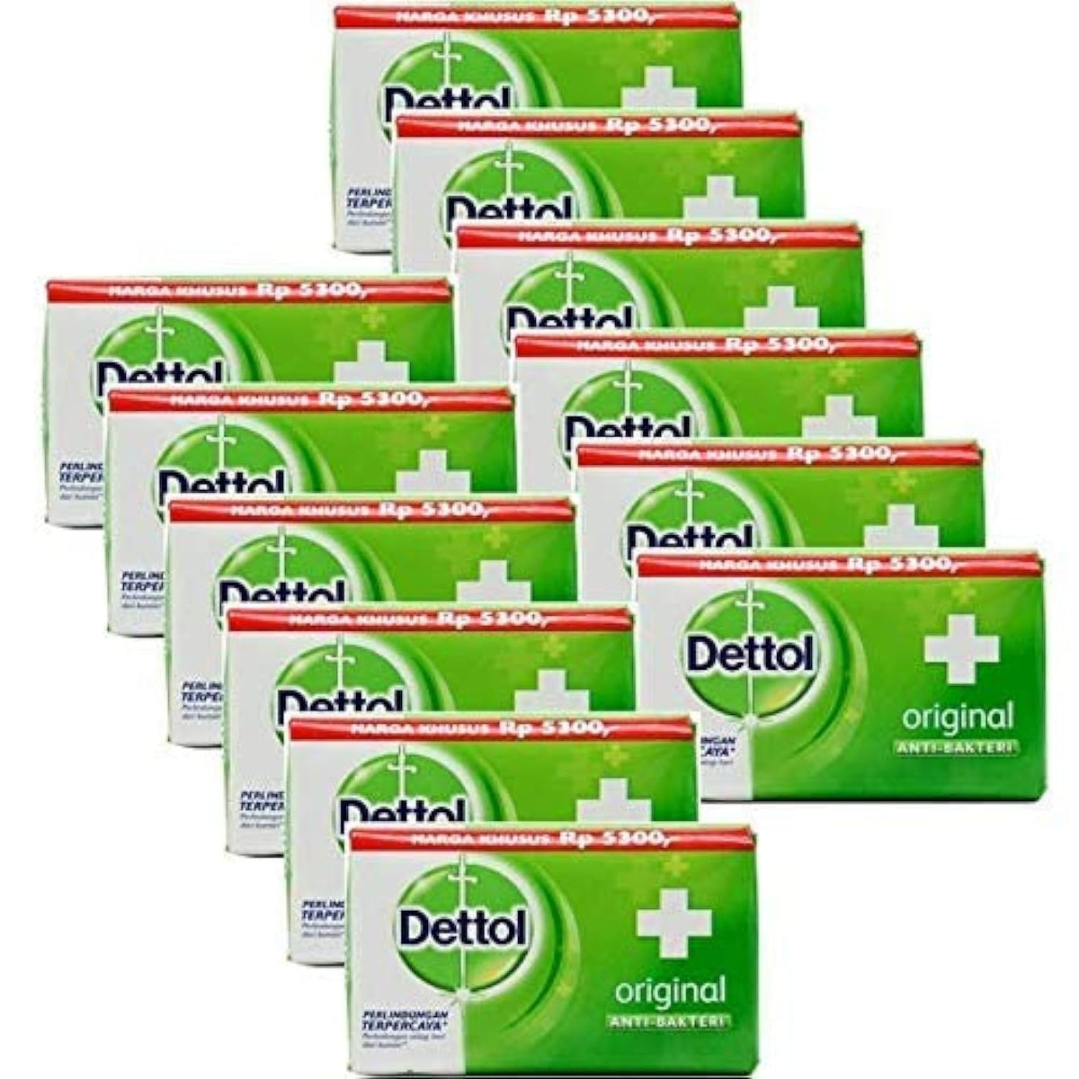Dettol front pack showing branding and hygienic advantage
