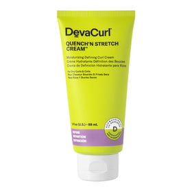 DevaCurl front jar showing product packaging and size benefit