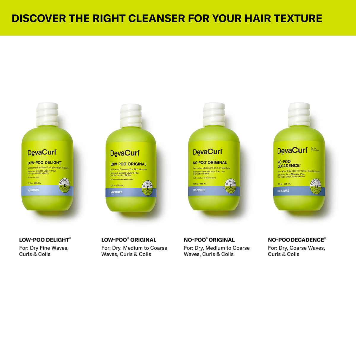 DevaCurl bottle staged on bathroom shelf for an organized curl routine