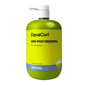 DevaCurl bottle front packaging showing product and curl benefits