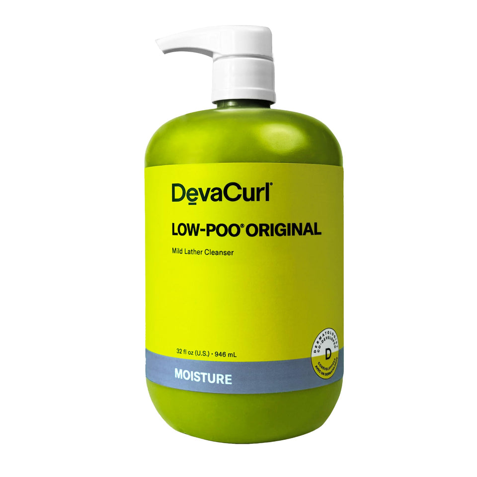 DevaCurl bottle front packaging showing product and curl benefits