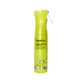 DevaCurl front bottle view showing lightweight leave-in benefits