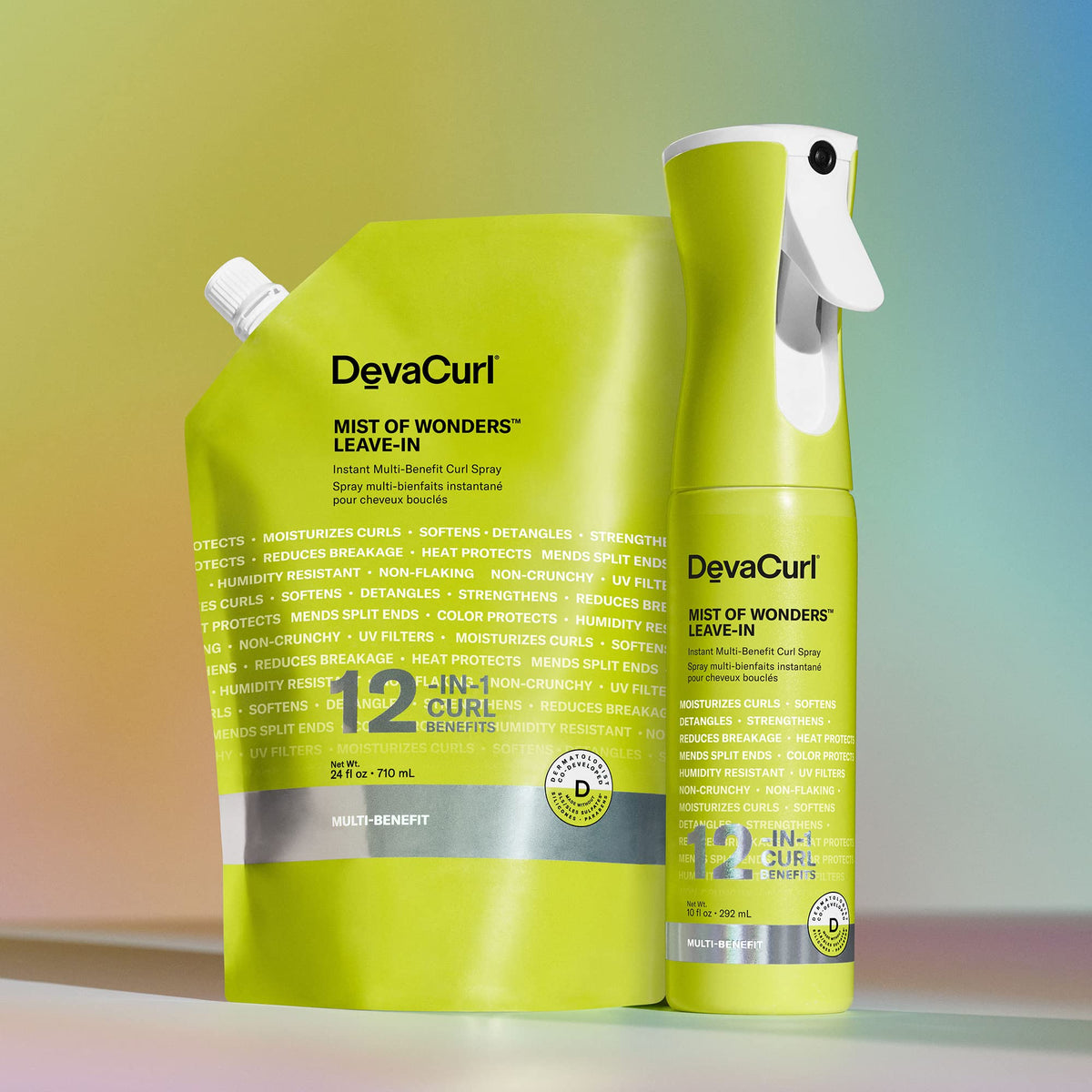 DevaCurl product label detail highlighting Nutri-Curl Complex