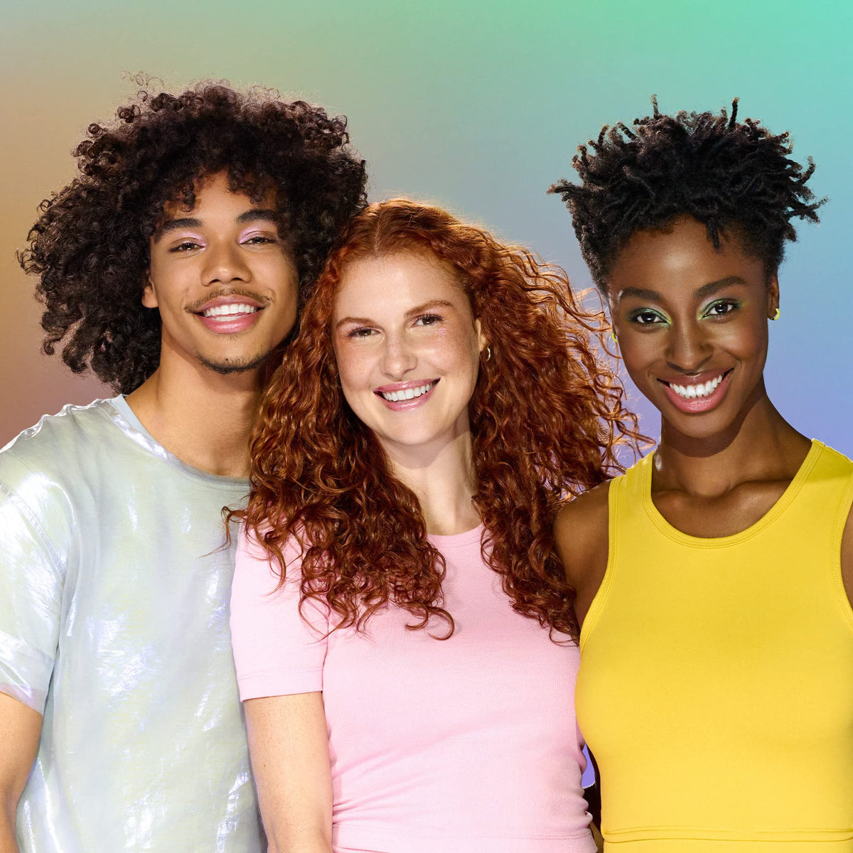 DevaCurl mist applied to damp curls to detangle and reduce frizz
