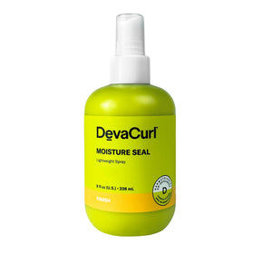 DevaCurl Moisture Seal front packaging showing bottle and label benefits