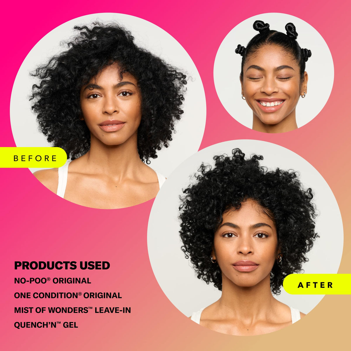 DevaCurl application on curly hair demonstrating even distribution and enhanced curl definition