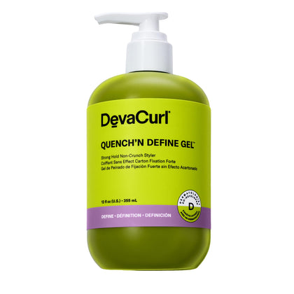 DevaCurl front packaging showing 12 oz jar and product name for clear identification and benefits