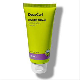 DevaCurl front packaging showing jar and label for easy identification and product benefits