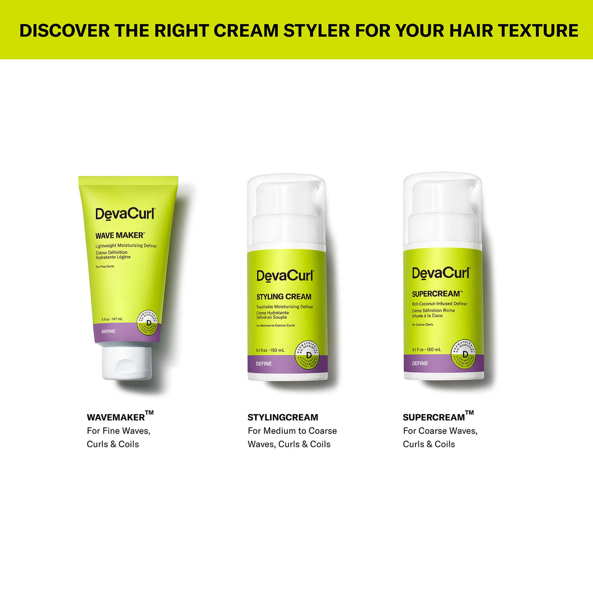 Hand holding DevaCurl SuperCream jar to show 5.1 fl oz scale and travel-friendly size