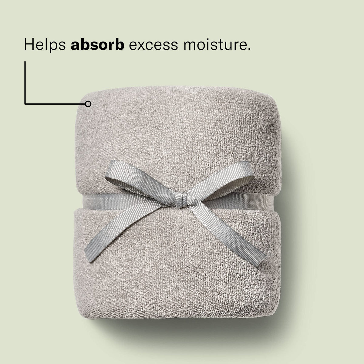 DevaCurl close-up microfiber texture highlighting anti-frizz performance