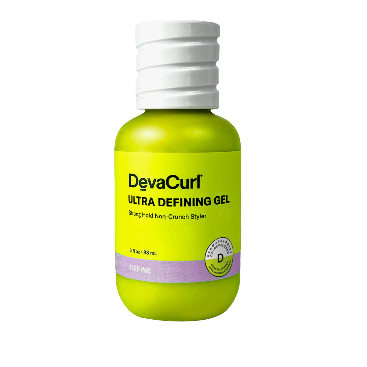 DevaCurl jar front packaging showing label and 3 fl. oz size benefit