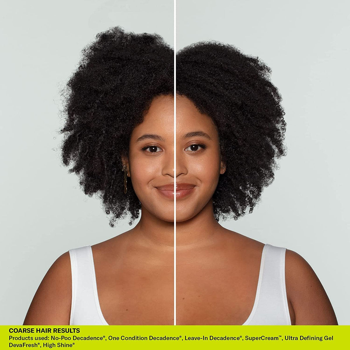 DevaCurl being applied to wet hair demonstrating even distribution and curl formation benefits
