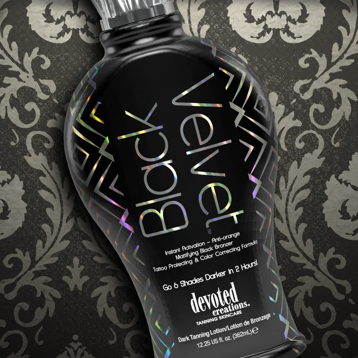 Devoted Creations bottle in bathroom setting showing everyday use convenience