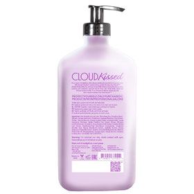 Devoted Creations lotion texture close-up showing creamy consistency and absorption