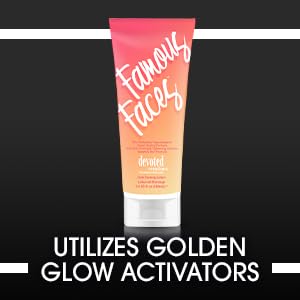 Devoted Creations size comparison in hand showing travel-friendly 3.4 fl oz convenience