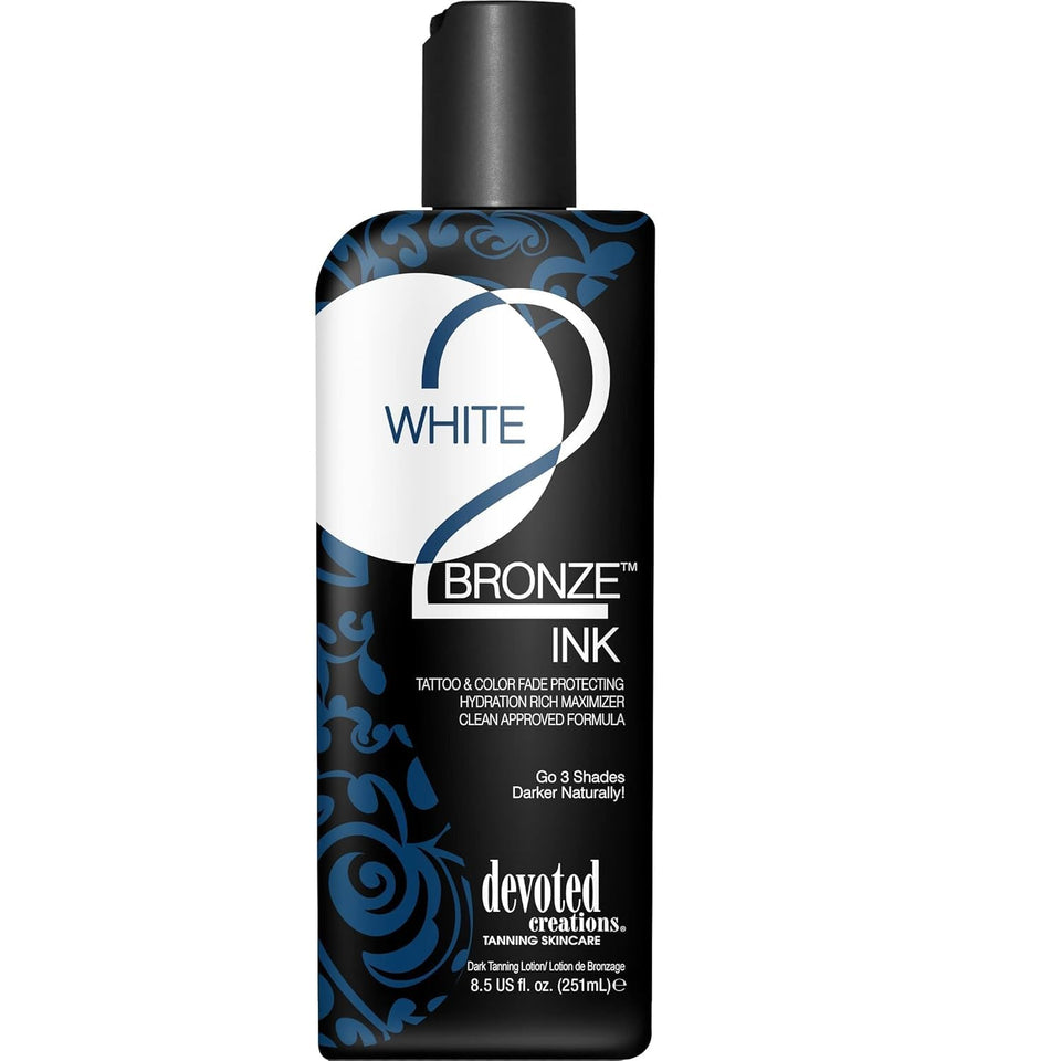 Devoted Creations front packaging showing 8.5 oz bottle and clear brand benefit