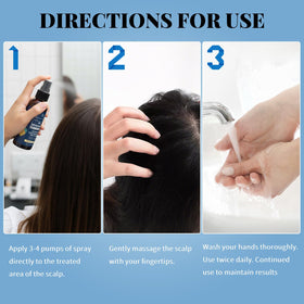 Devyonder sprayed on beard to encourage fuller facial hair