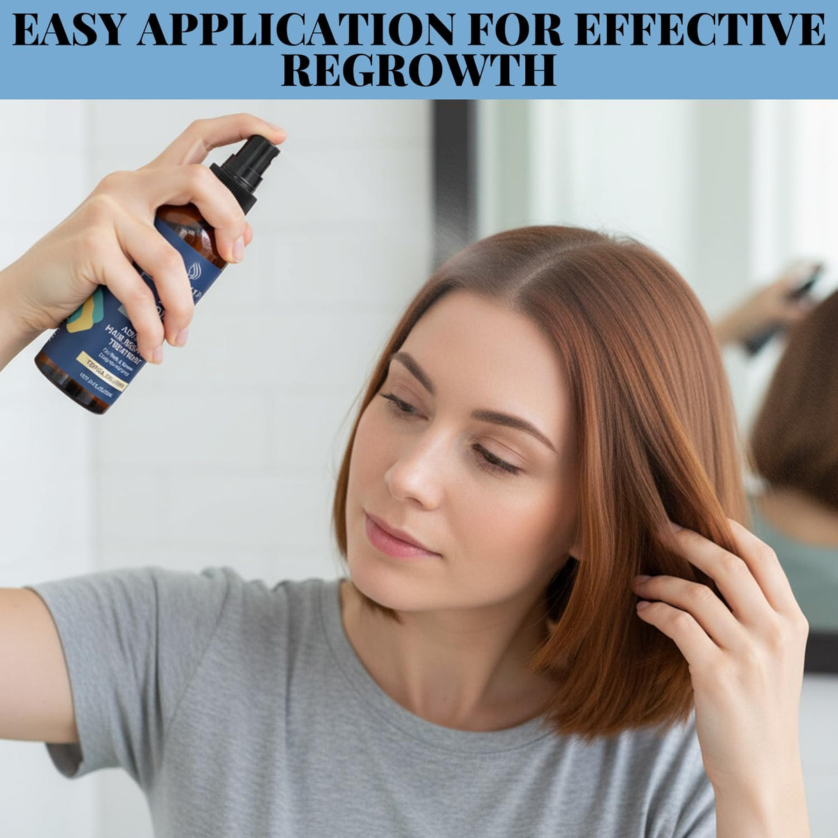 Devyonder with ginger, castor oil and leaf extracts highlighting nourishment