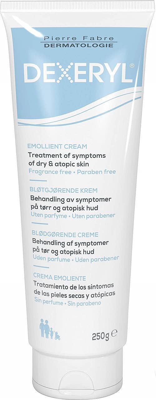 DEXERYL cream texture close-up demonstrating rich emollient for deep hydration
