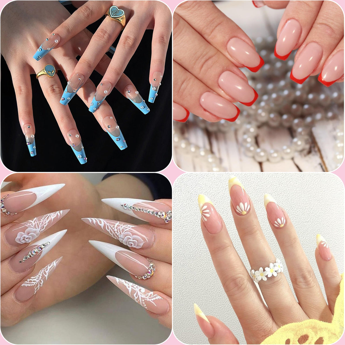 DF DUALFERV group doing nails at table showing easy DIY salon-style results