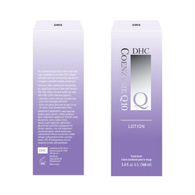 DHC lotion after absorption on skin showing non-greasy finish