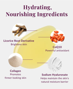 DHC product label close-up showing ingredients like CoQ10 and hyaluronate