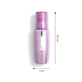 DHC CoQ10 Milk texture close-up highlighting lightweight, fast-absorbing feel