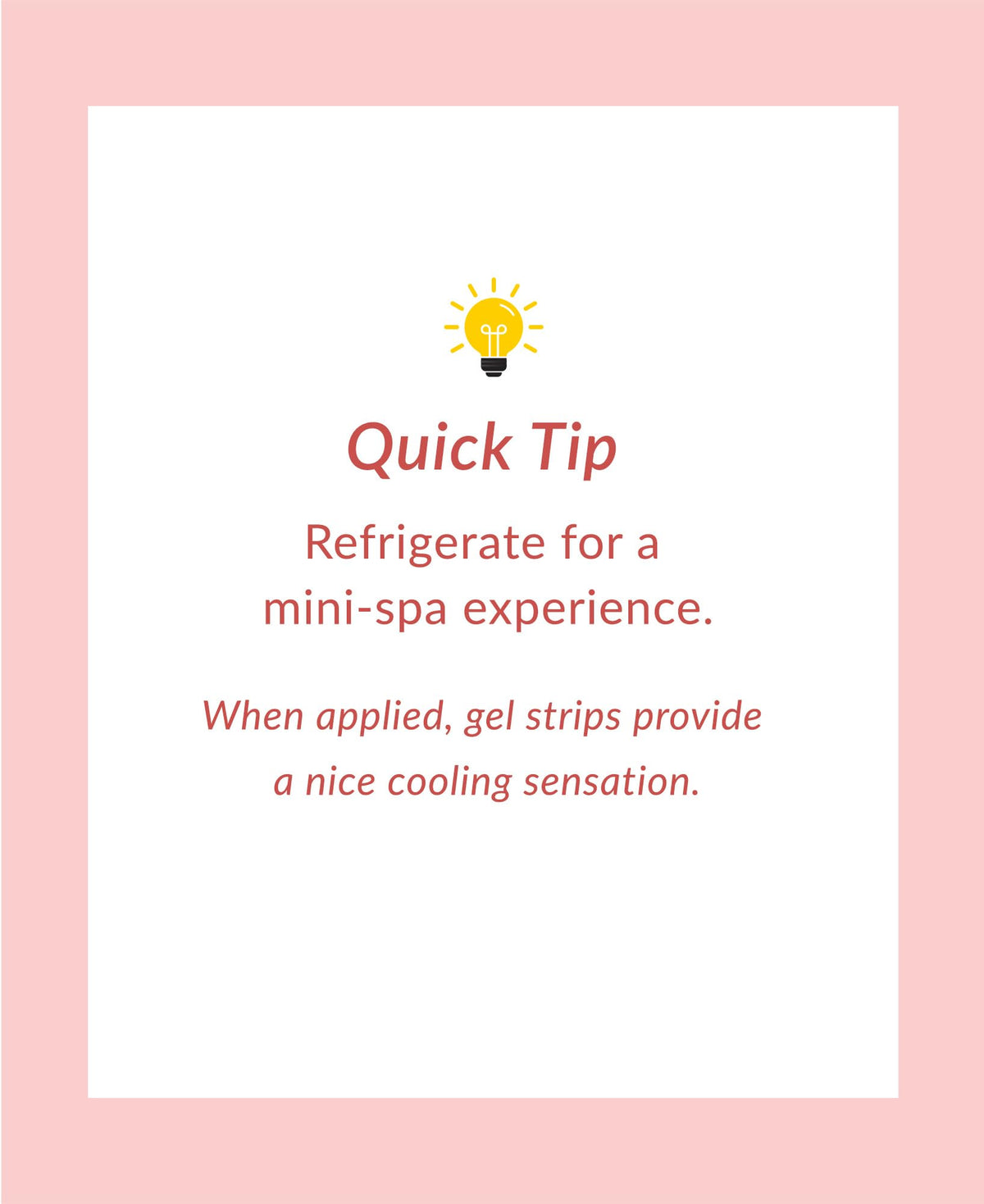 DHC applying under-eye strip demonstrating easy placement and comfort