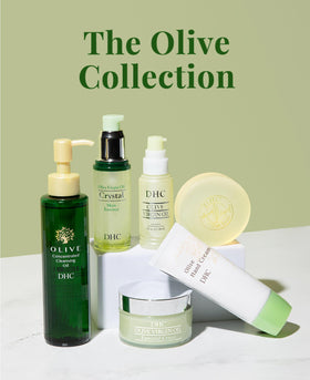 DHC olive soap size and scale 3.1 oz with hand for travel-friendly convenience