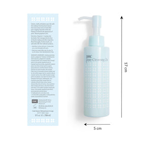 DHC pore cleansing oil 5 fl oz size comparison for scale and value