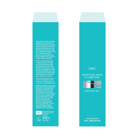 DHC tube held by hand to demonstrate 4.9 oz size and portability