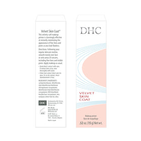 DHC velvet skin coat before after zoom minimizing pores and lines