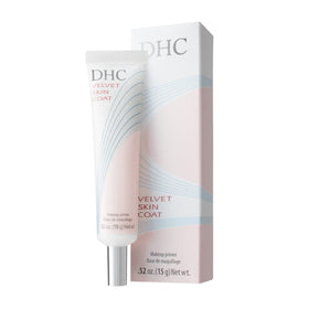 DHC velvet skin coat powder-gel texture closeup revealing silky finish
