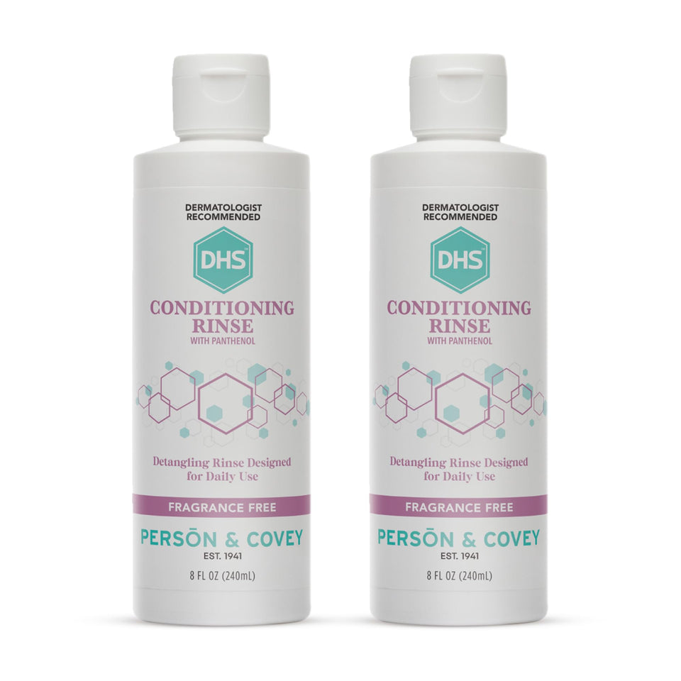 DHS front packaging showing two 8 oz bottles and clear labeling for easy identification and value