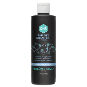 DHS T Gel front bottle showing clean branding and measurement