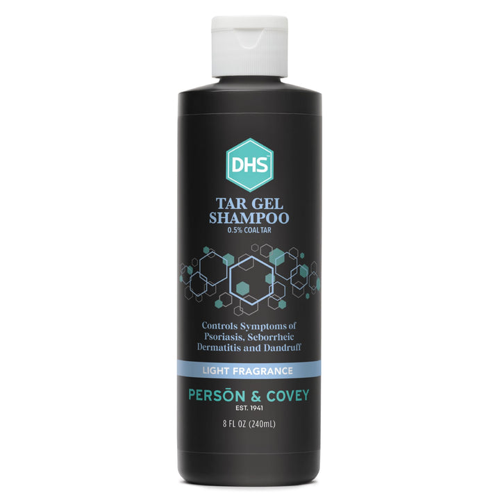 DHS T Gel front bottle showing clean branding and measurement
