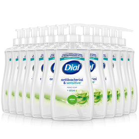 Dial front packaging showing aloe scent and antibacterial benefit