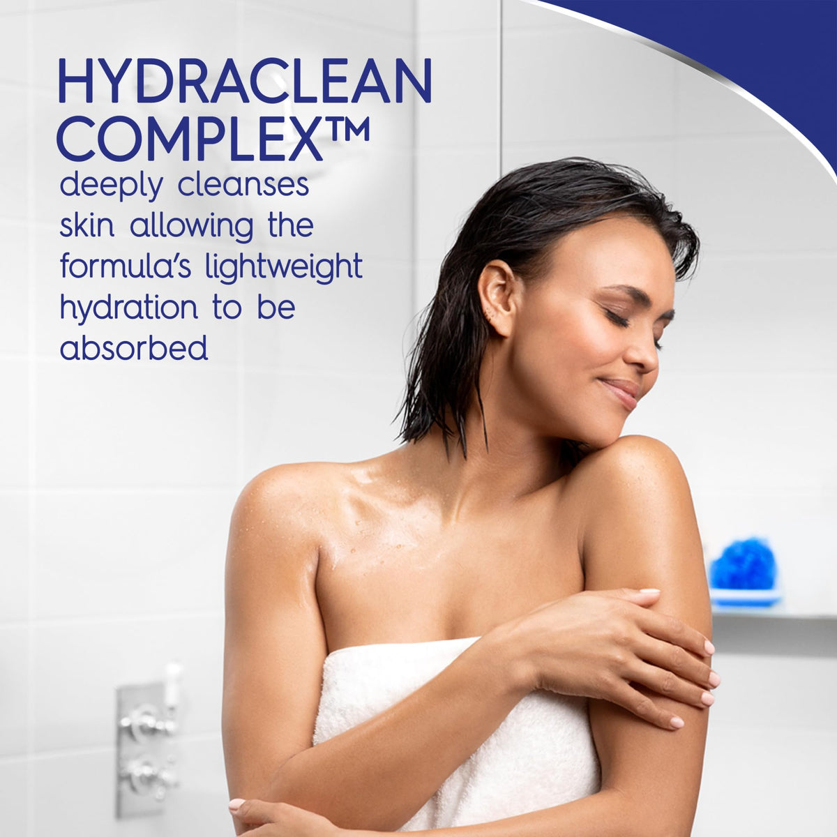 Dial body wash close-up of silky texture and gentle lather benefits