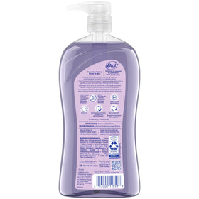 Dial bottle placed in shower showing everyday usage convenience
