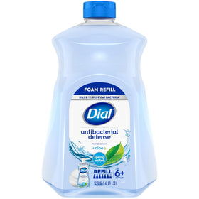Dial front packaging showing 52 fl oz refill and clear benefits