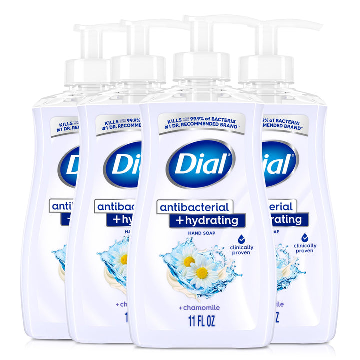 Dial front packaging 11oz bottle showing brand and chamomile scent benefit