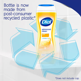 Dial label detail displaying Hydraclean Complex and ingredient clarity benefit