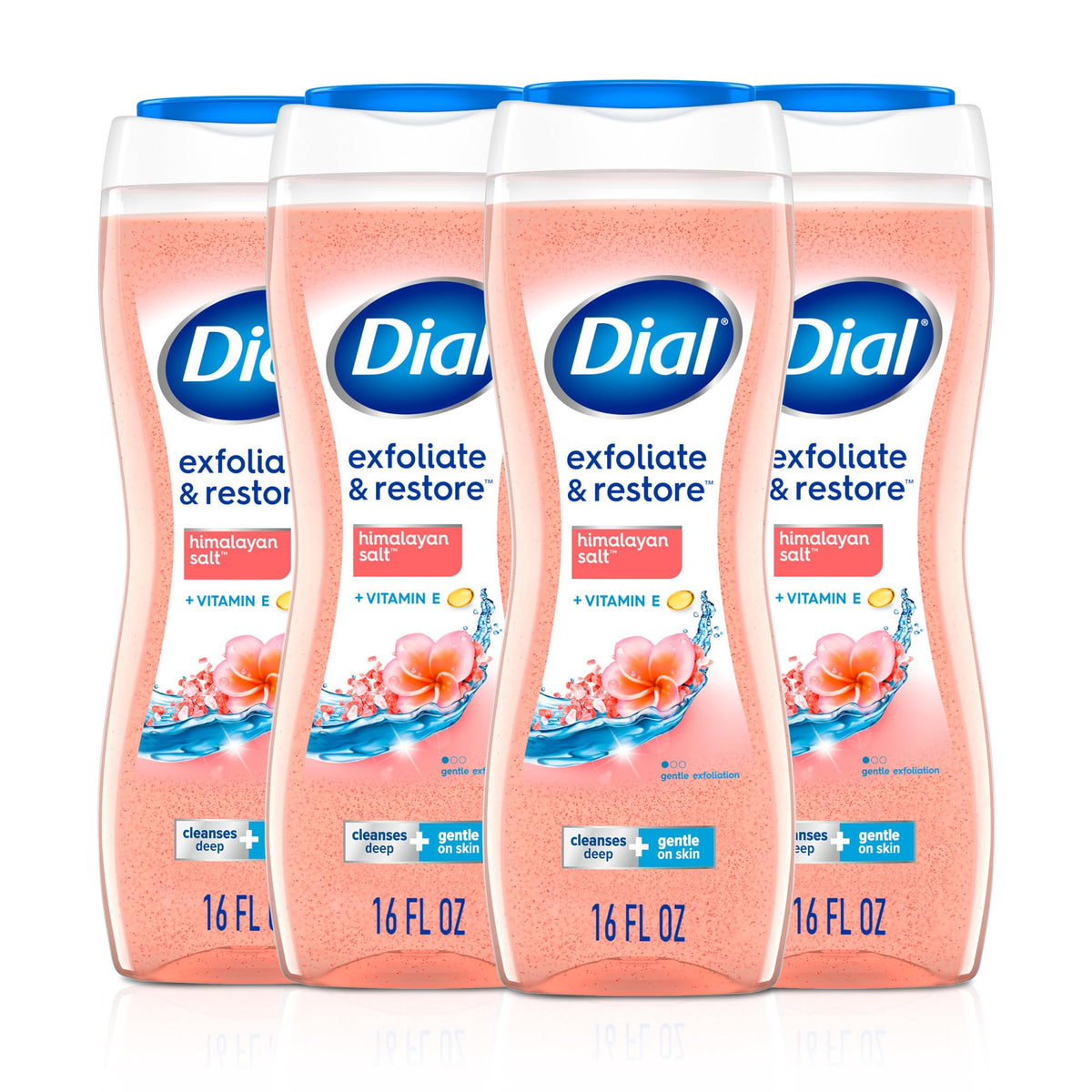 Dial front packaging showing Himalayan Salt scent and benefits for refreshed skin
