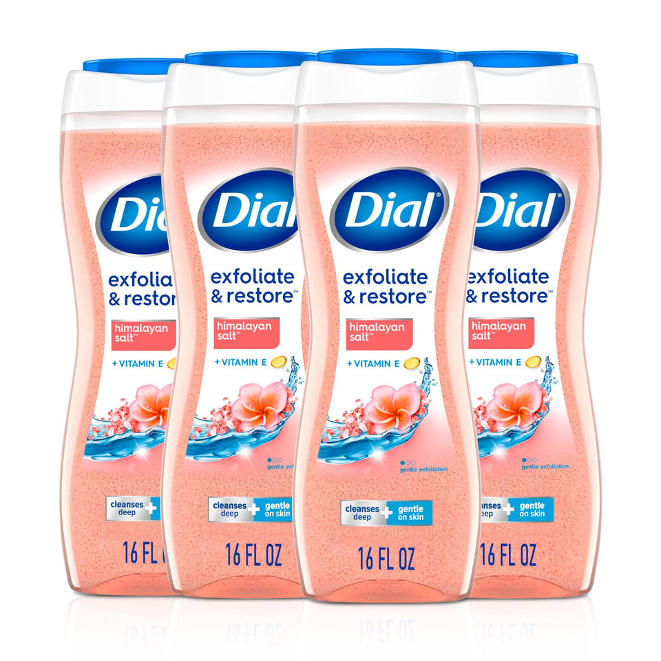 Dial front packaging showing Himalayan Salt scent and benefits for refreshed skin