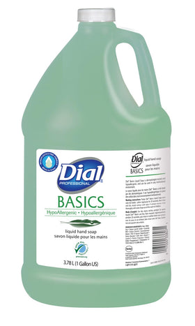 Dial honeysuckle 1 gallon bottle front view showing refill convenience