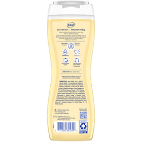 Dial in-shower lather demonstrating clean rinse and soft skin