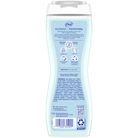 Dial in-shower use lather on skin, gentle cleansing while moisturizing