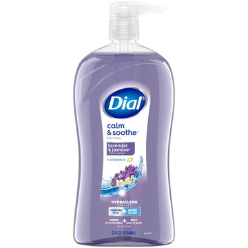 Dial front packaging showing lavender jasmine scent and benefits