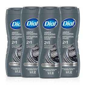 Dial men front packaging showing label and scent for easy identification and freshness
