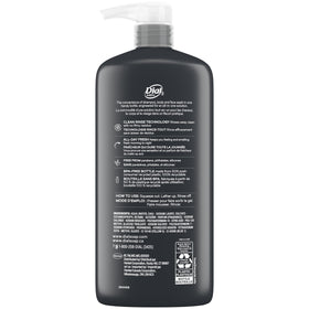 Dial Men ingredients callout for Clean Rinse Complex and Deep Clean Technology